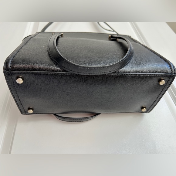 Kate Spade Black Leather Small Geraldine Patterson Drive Medium Size Handbag - Picture 14 of 15